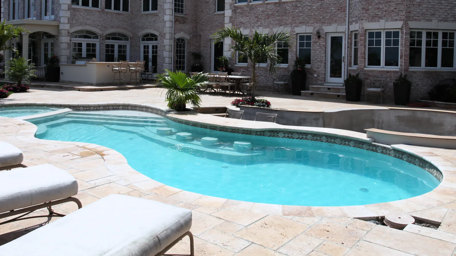 Fiberglass pool installation in Sunbury, Ohio