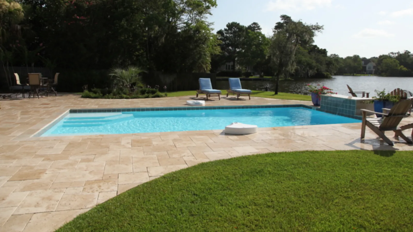 Fiberglass pool installation in Union County, Ohio