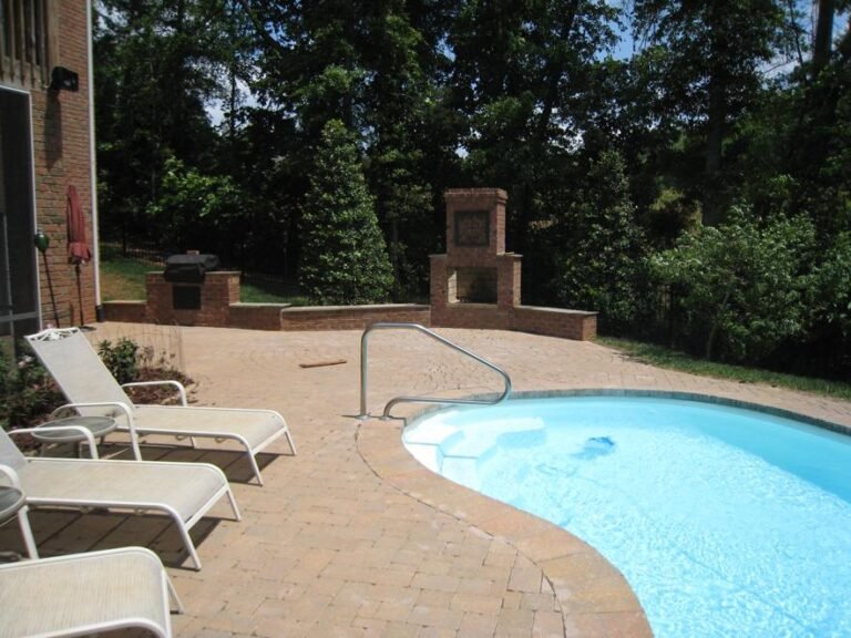 Pool Backyard installed