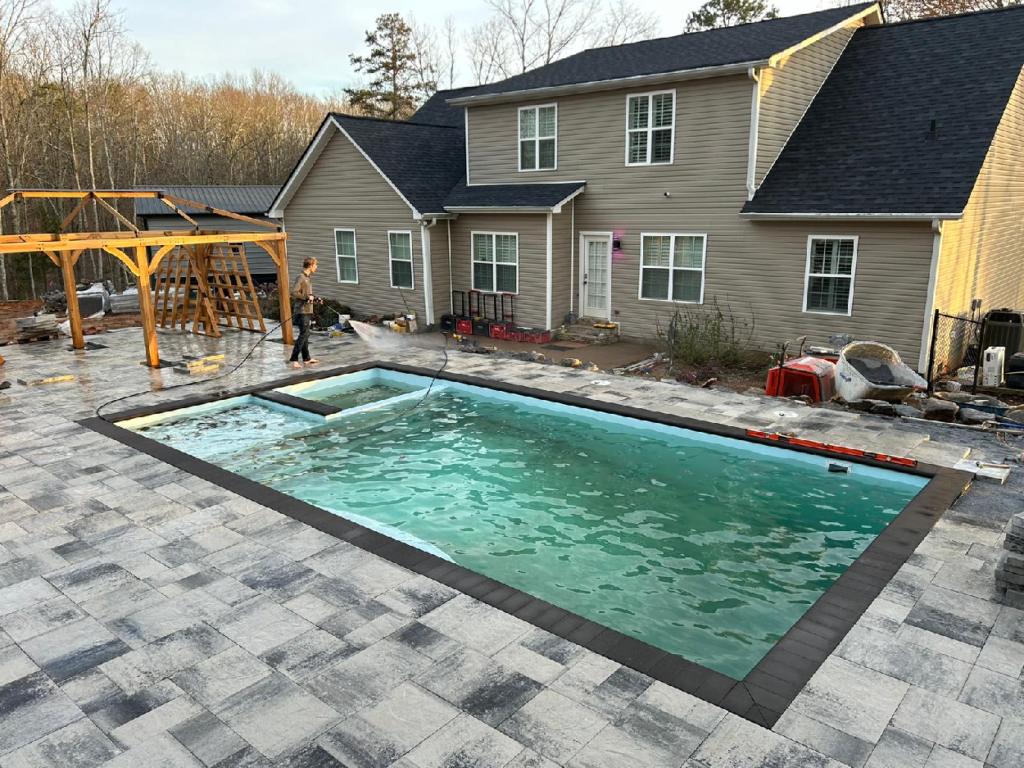 Wyela Cove Grande Installed Backyard