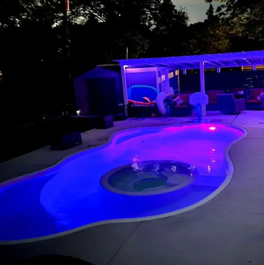 Barcelona Pool Installed into Patio